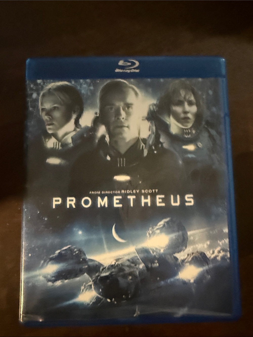 Prometheus Blu-ray Movie - Blue Cover